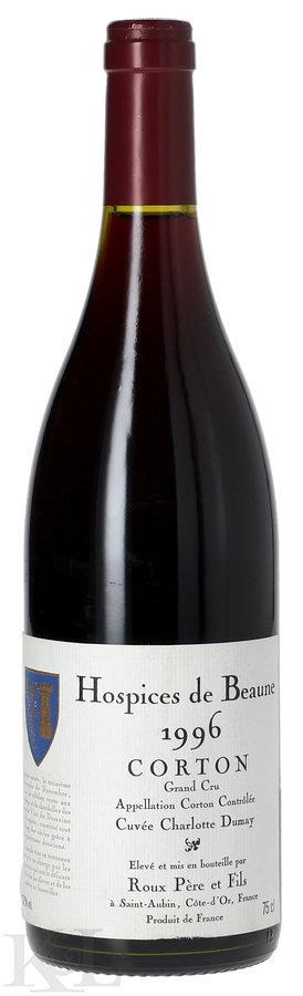 1996 Hospices de Beaune (Louis Jadot) Corton "Cuvée Charlotte Dumay"