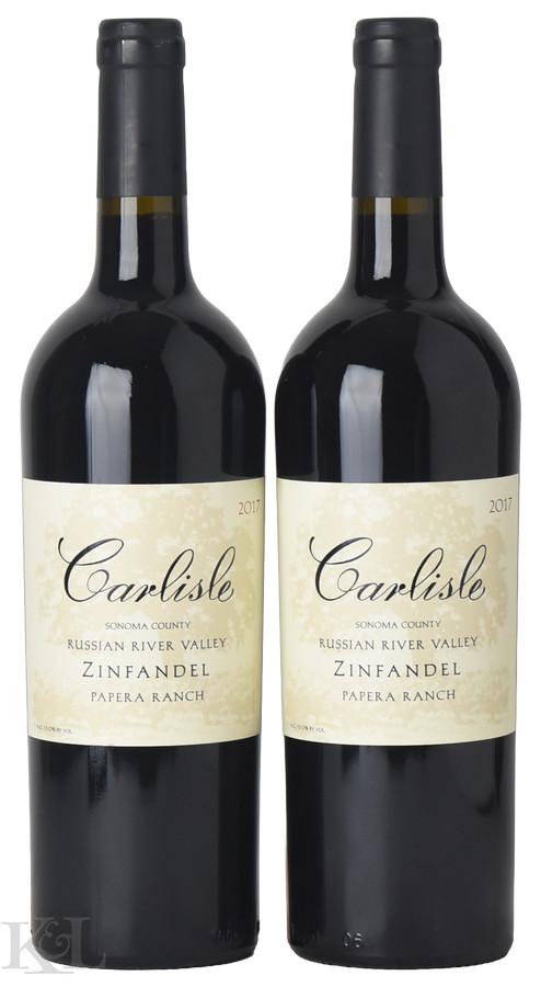 2017 Carlisle "Papera Ranch" Russian River Valley Zinfandel