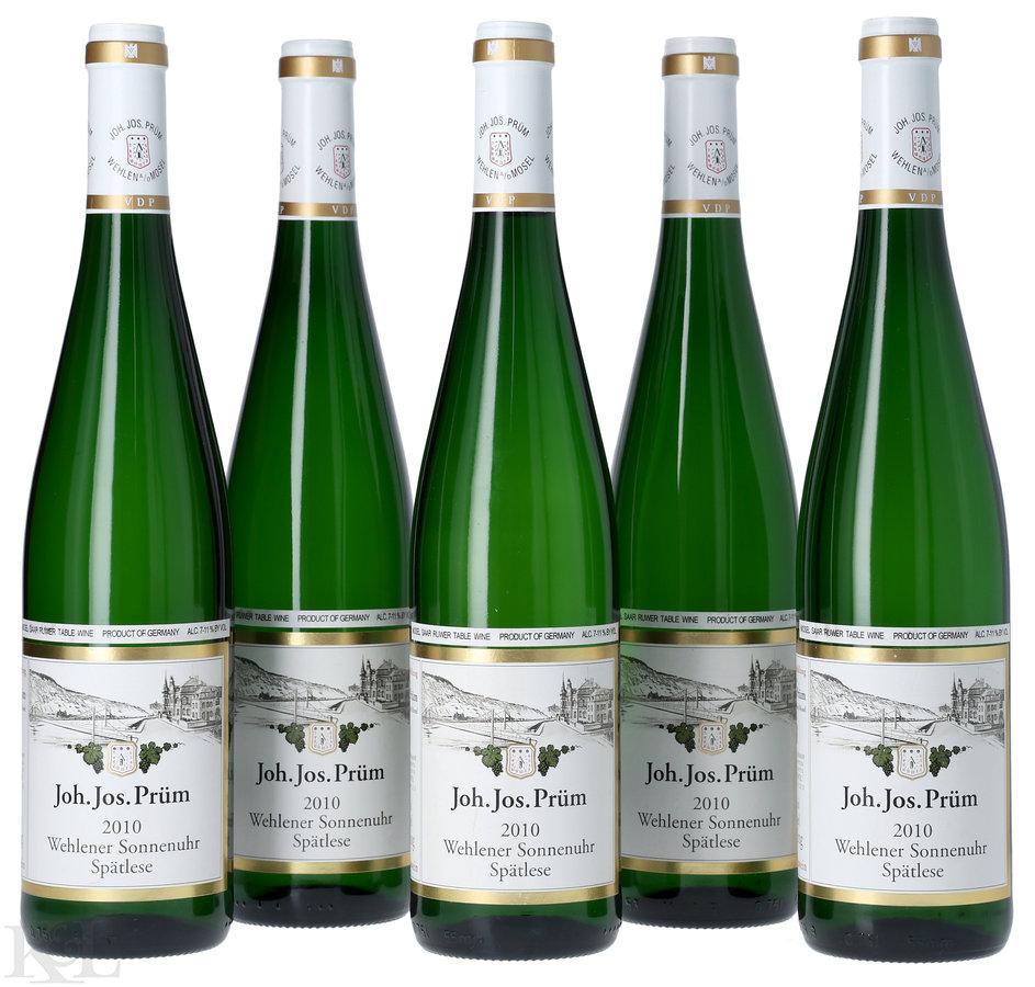 2010 Joh. Jos. Prüm Wehlener Sonnenuhr Riesling Spätlese Mosel