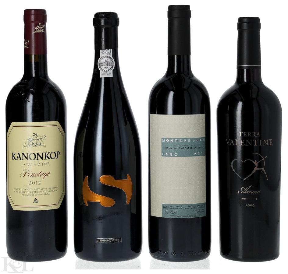 International Red Wine Tasting Lot