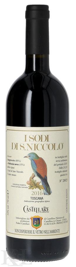 2016 Castellare di Castellina "I Sodi di San Niccolò" Toscana