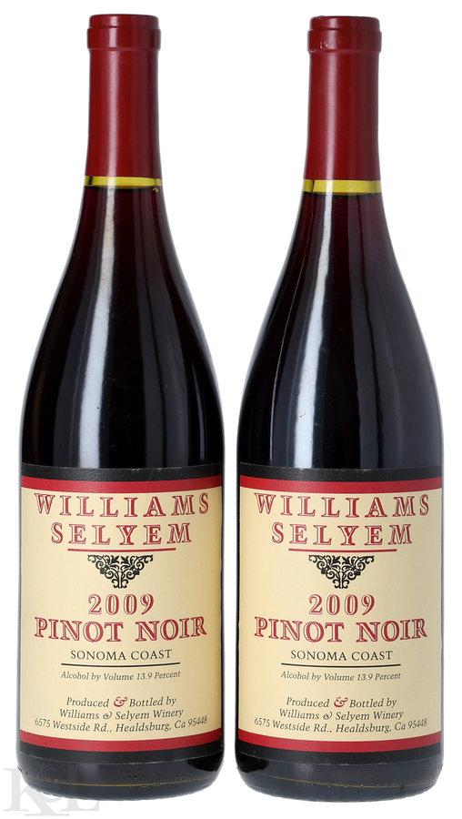 2009 Williams Selyem Sonoma Coast Pinot Noir