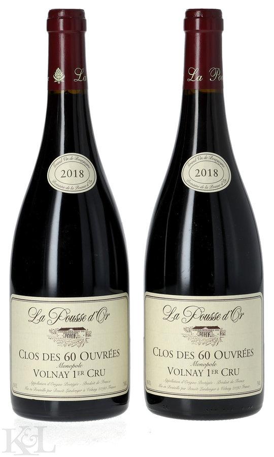 2018 Domaine de la Pousse d'Or Volnay 1er Cru "Clos des 60 Ouvrées"