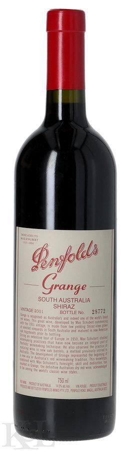 2001 Penfolds "Grange" Shiraz South Australia