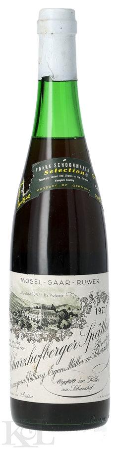 Egon Müller Scharzhofberger Riesling Spätlese