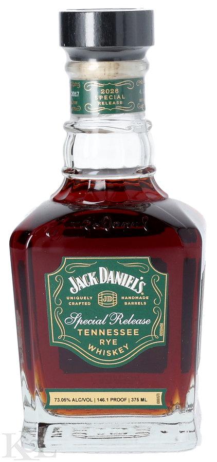 Jack Daniel's "Special Release Batch No. 01 - Boiler Hill #1" Single Barrel Cask Strength Tennessee Straight Rye Whiskey (Hazmat - 375ml)