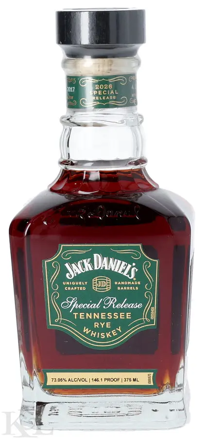 2026 Jack Daniel's "Special Release Batch No. 01 - Boiler Hill #1" Single Barrel Cask Strength Tennessee Straight Rye Whiskey (Hazmat) (375ml)
