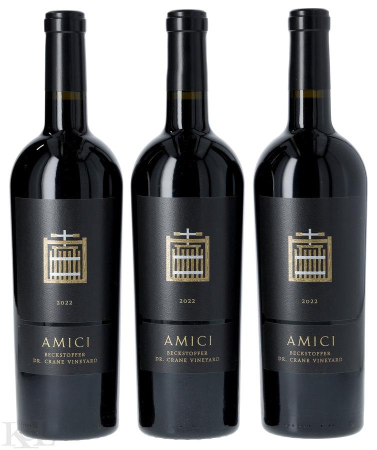 2022 Amici "Beckstoffer Dr. Crane Vineyard" Napa Valley Cabernet Sauvignon