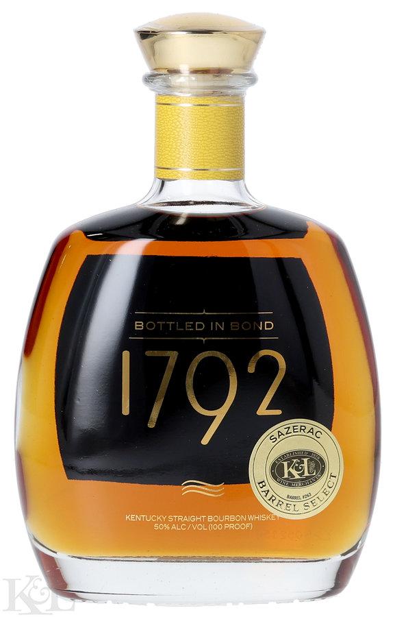 Barton Distillery 1792 "Bottled in Bond" K&L Exclusive Barrel #263 Kentucky Bourbon Whiskey