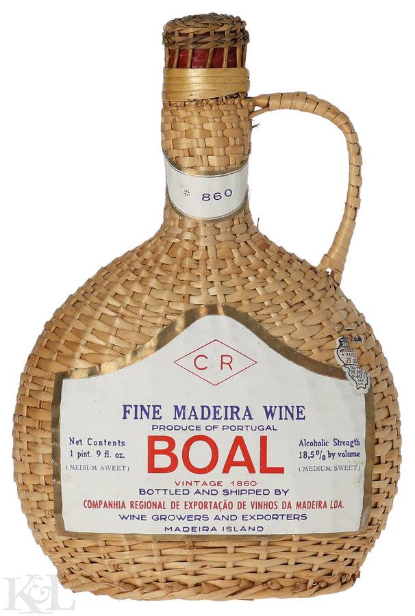 1860 Companhia Regional de Exportacao Boal Madeira (1pt 9oz)