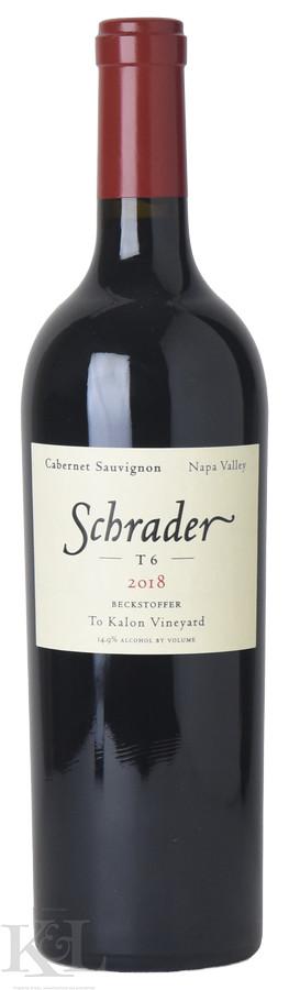 2018 Schrader "T6 - Beckstoffer To Kalon" Napa Valley Cabernet Sauvignon