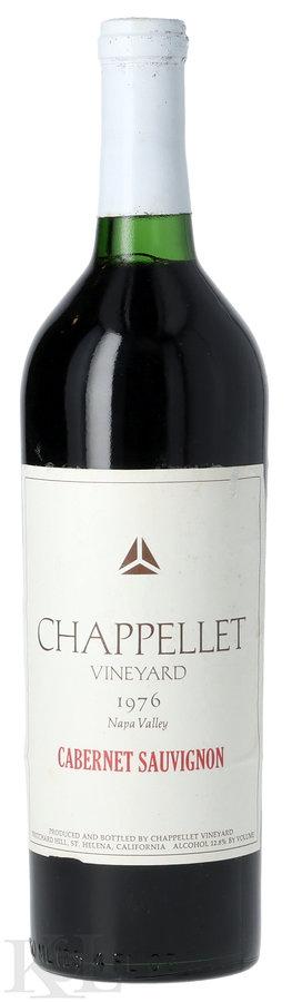 1976 Chappellet Napa Valley Cabernet Sauvignon