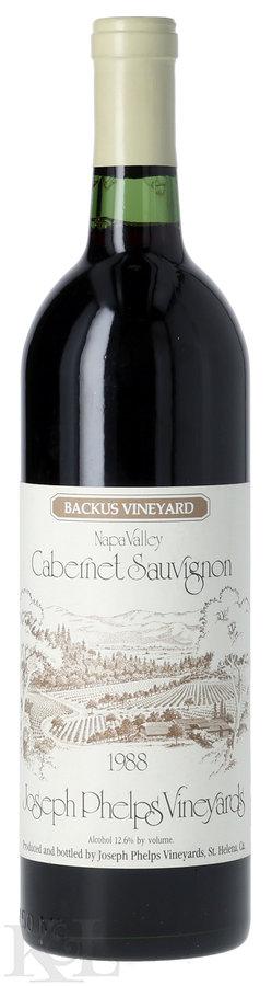 1988 Joseph Phelps "Backus Vineyard" Napa Valley Cabernet Sauvignon