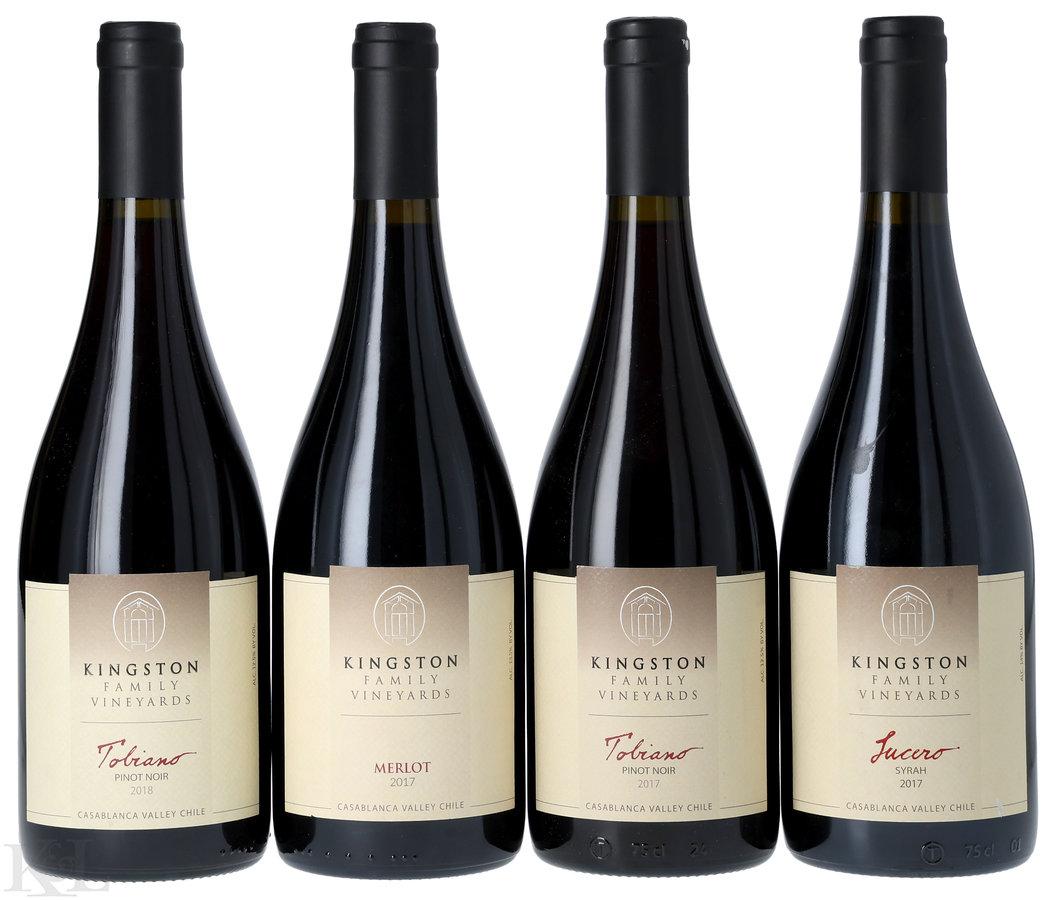 Kingston Family Vineyards, Casablanca Valley: "Lucero" Syrah, "Tobiano" Pinot Noir & Merlot Tasting Lot