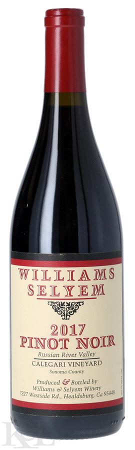 2017 Williams Selyem "Calegari Vineyard" Russian River Valley Pinot Noir