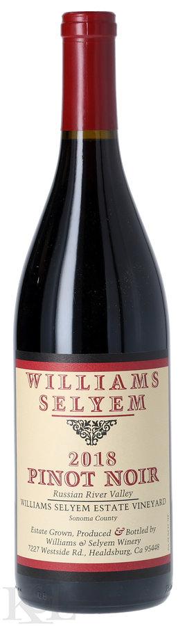 2018 Williams Selyem "Estate Vineyard" Russian River Valley Pinot Noir