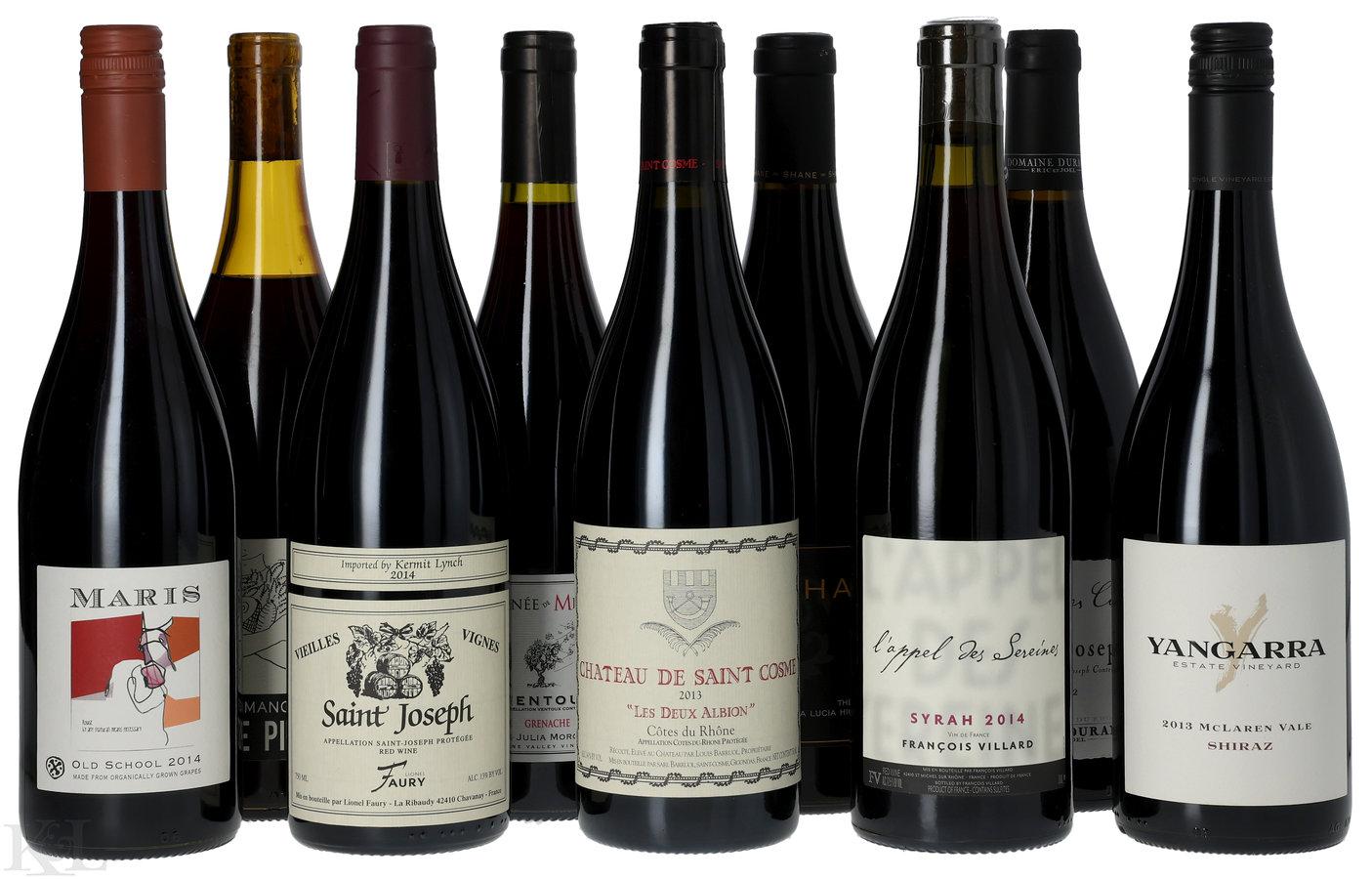 Syrah & Rhône-style Tasting Lot