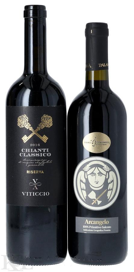 Palamà "Arcangelo" Primitivo Puglia IGT & Viticcio Chianti Classico Riserva Tasting Lot