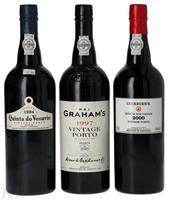 Quinta do Vesuvio Vintage Port, Graham's Vintage Port & Cockburn's "Quinta Dos Canais" Vintage Port Tasting Lot