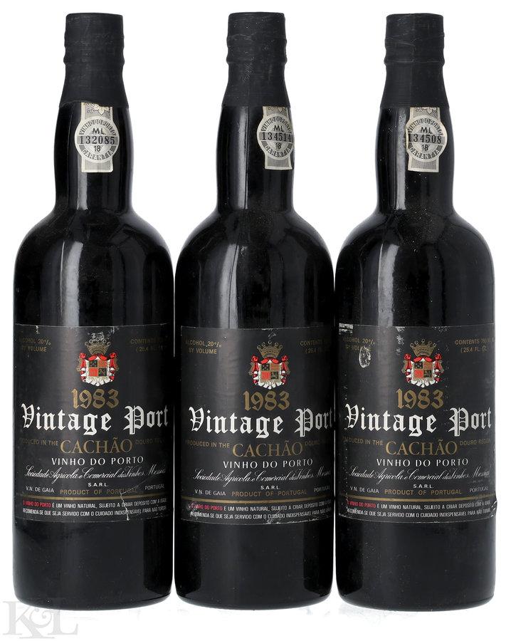 1983 Quinta do Cachao Vintage Port