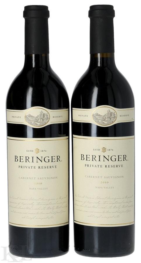 2010 Beringer "Private Reserve" Napa Valley Cabernet Sauvignon