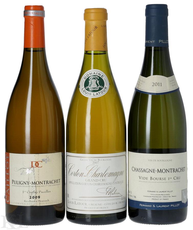 Côte de Beaune White Burgundies Tasting Lot