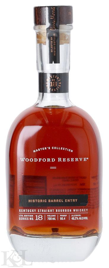 2022 Woodford Reserve Master's Collection "Historic Barrel Entry" Kentucky Straight Bourbon Whiskey (700ml)