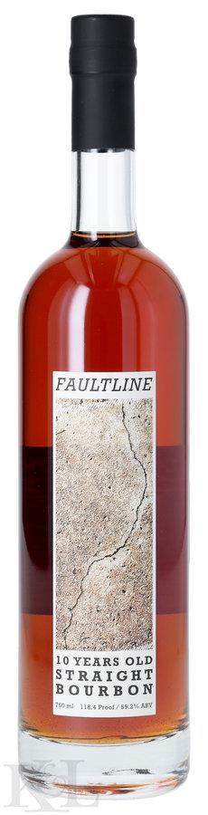 Faultline 10 Year Old Cask Strength Single Barrel "Cask 1" 118.4 Proof Straight Bourbon Whiskey