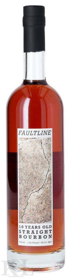 Faultline 10 Year Old Cask Strength Single Barrel "Cask 1" 118.4 Proof Straight Bourbon Whiskey