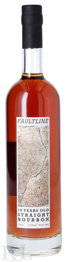 Faultline 10 Year Old Cask Strength Single Barrel "Cask 2" 115 Proof Straight Bourbon Whiskey