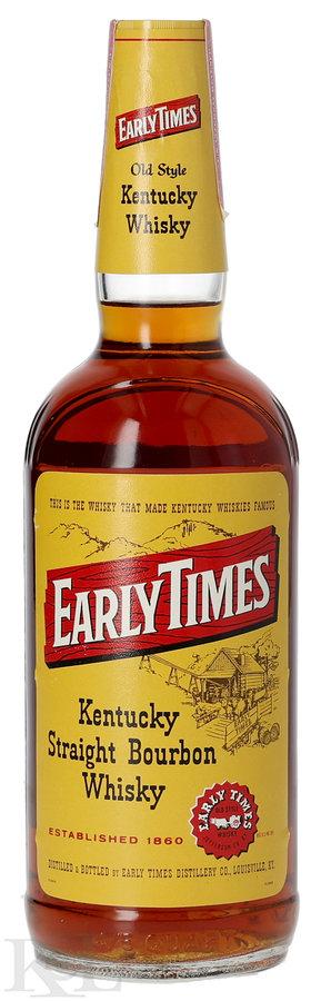 Early Times 4 Year Old Kentucky Straight Bourbon Whiskey (4/5 Quart)
