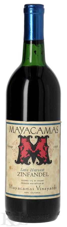 1968 Mayacamas Late Harvest Zinfandel
