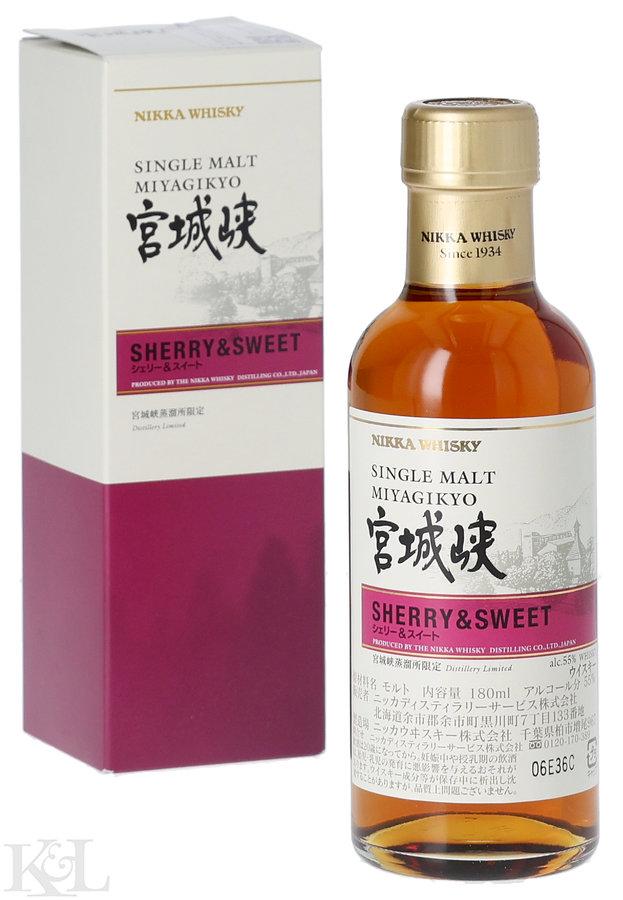 Nikka Miyagikyo "Sherry & Sweet" Japanese Single Malt Whisky (180ml)