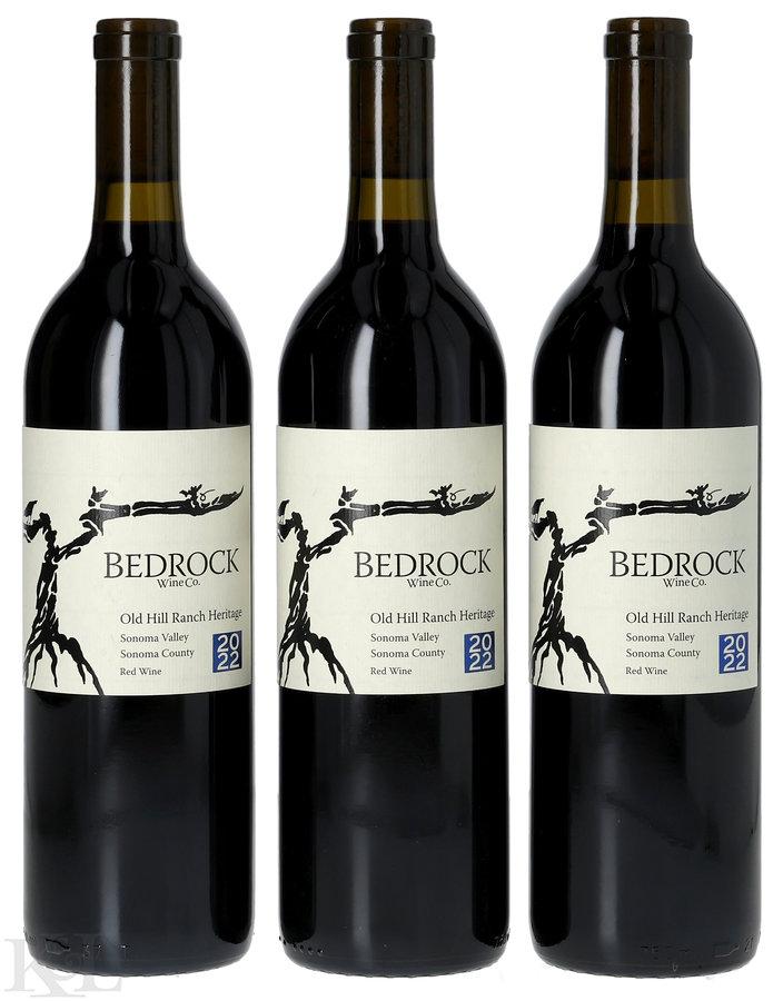 2022 Bedrock "Old Hill Ranch Heritage" Sonoma Valley Red Blend