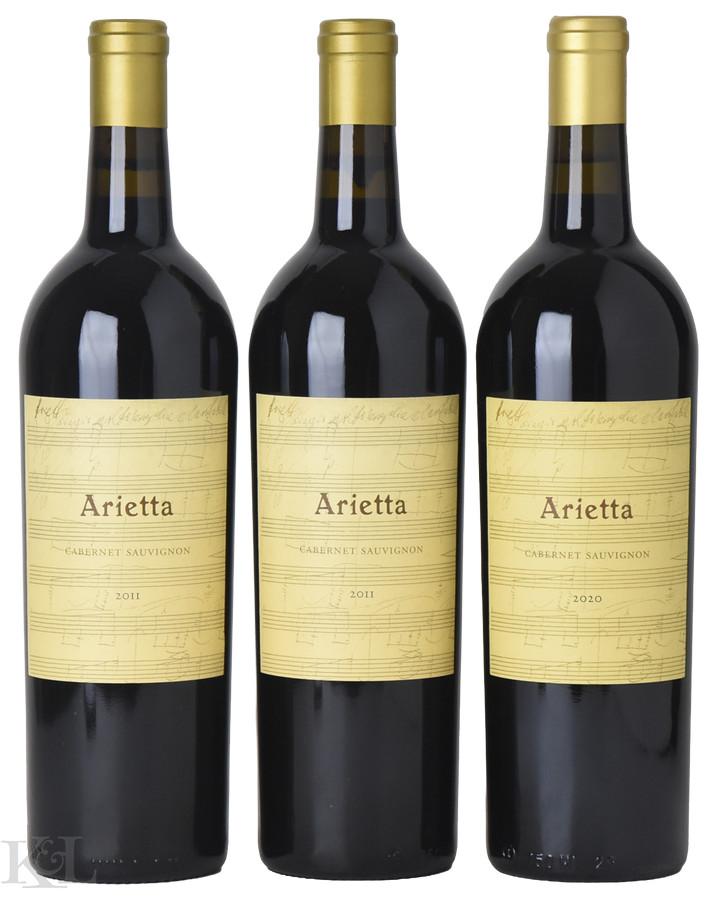 2011 & 2020 Arietta Napa Valley Cabernet Sauvignon