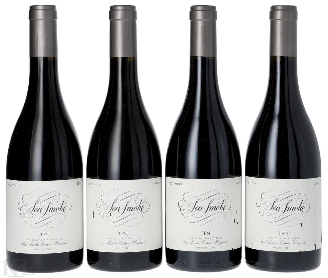 2020-2021 Sea Smoke "Ten" Sta. Rita Hills Pinot Noir Vertical