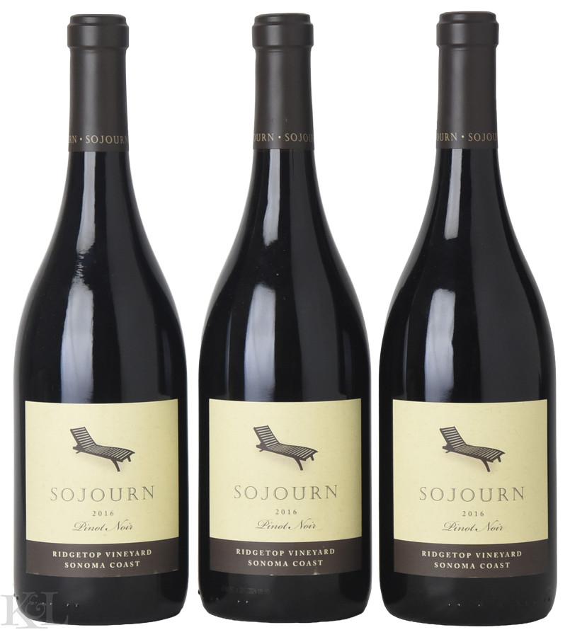 2016 Sojourn "Ridgetop Vineyard" Sonoma Coast Pinot Noir