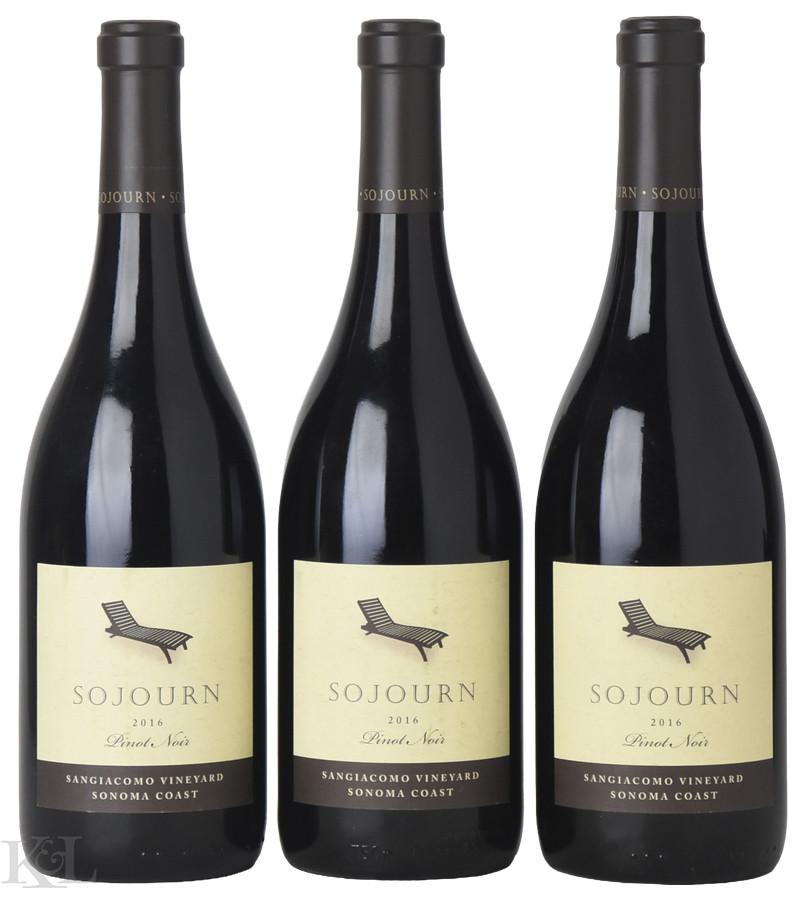 2016 Sojourn "Sangiacomo Vineyard" Sonoma Coast Pinot Noir
