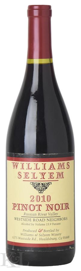2010 Williams Selyem "Westside Road Neighbors" Russian River Valley Pinot Noir