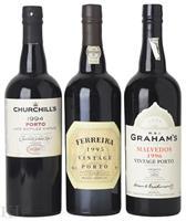 Vintage Port Tasting Lot — Churchill's, Ferreira & Graham "Malvedos"