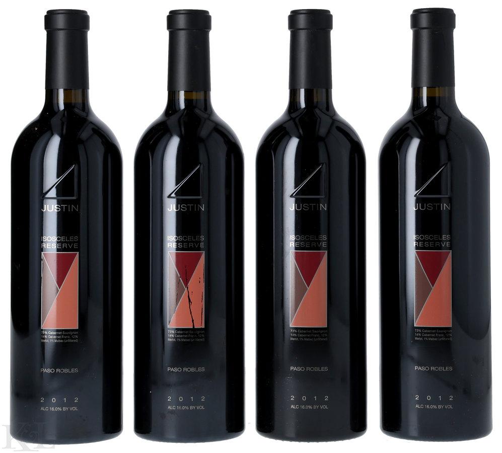2012 Justin "Isosceles Reserve" Paso Robles Bordeaux Blend