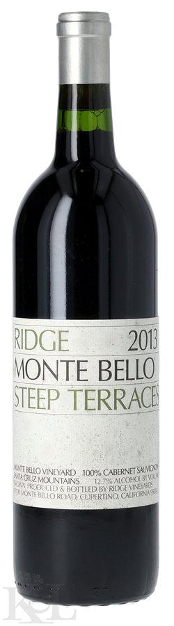 2013 Ridge Vineyards "Monte Bello - Steep Terraces" Santa Cruz Mountains Cabernet Sauvignon