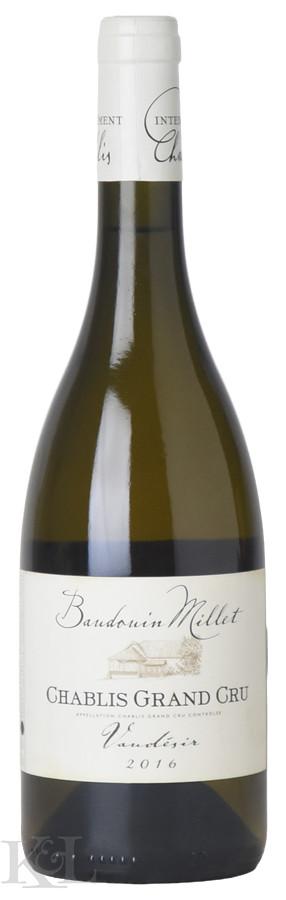 2016 Baudouin Millet Chablis Grand Cru "Vaudésir"