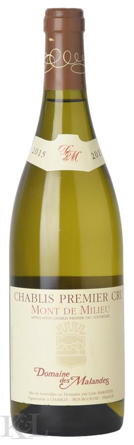2015 Domaine des Malandes Chablis 1er Cru "Mont de Milieu"