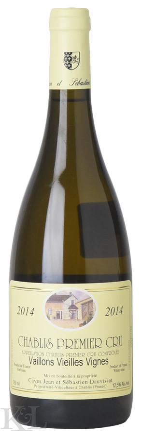 2014 Jean et Sebastien Dauvissat Chablis 1er Cru "Vaillons Vieilles Vignes"