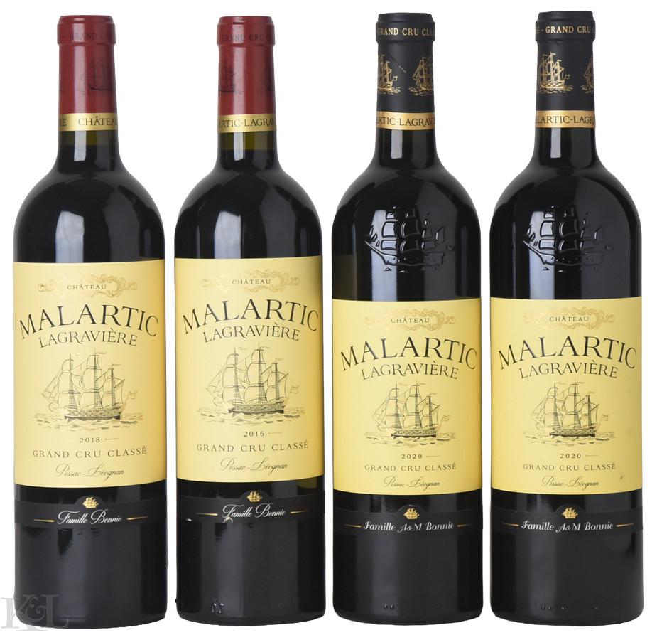 2016, 2018, 2020 Malartic-Lagravière, Pessac-Léognan
