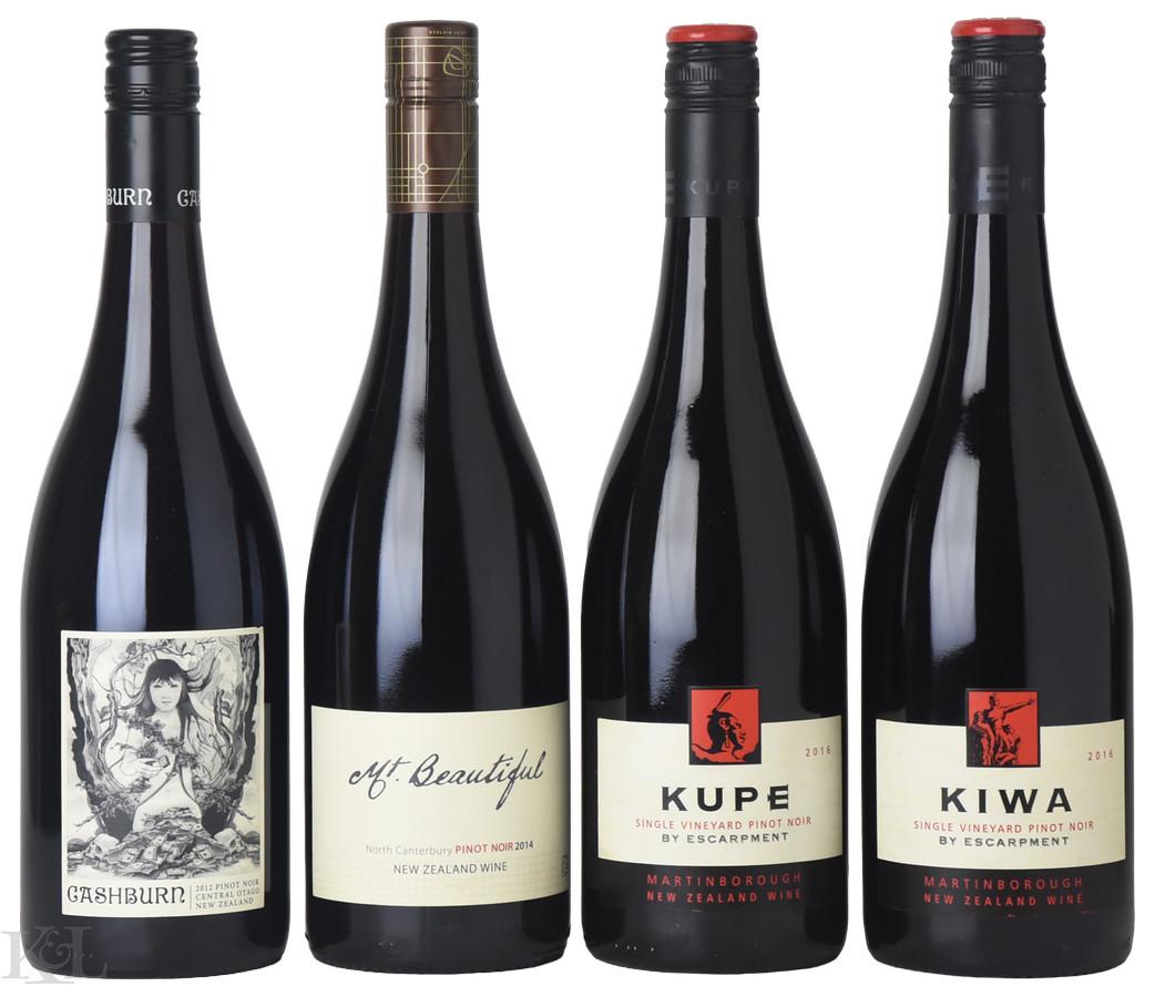 2012, 2014, 2016 New Zealand Pinot Noir Tasting Lot