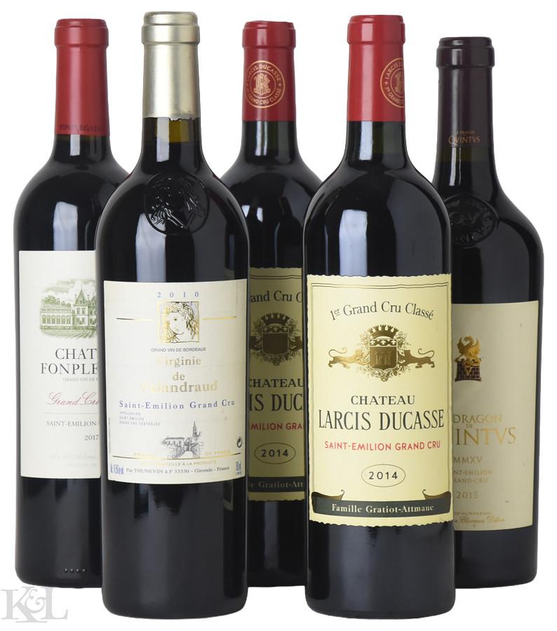Assorted St-Emilion Tasting Lot
