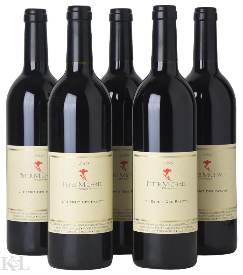 2005 Peter Michael "L'Esprit des Pavots" Knights Valley Bordeaux Blend