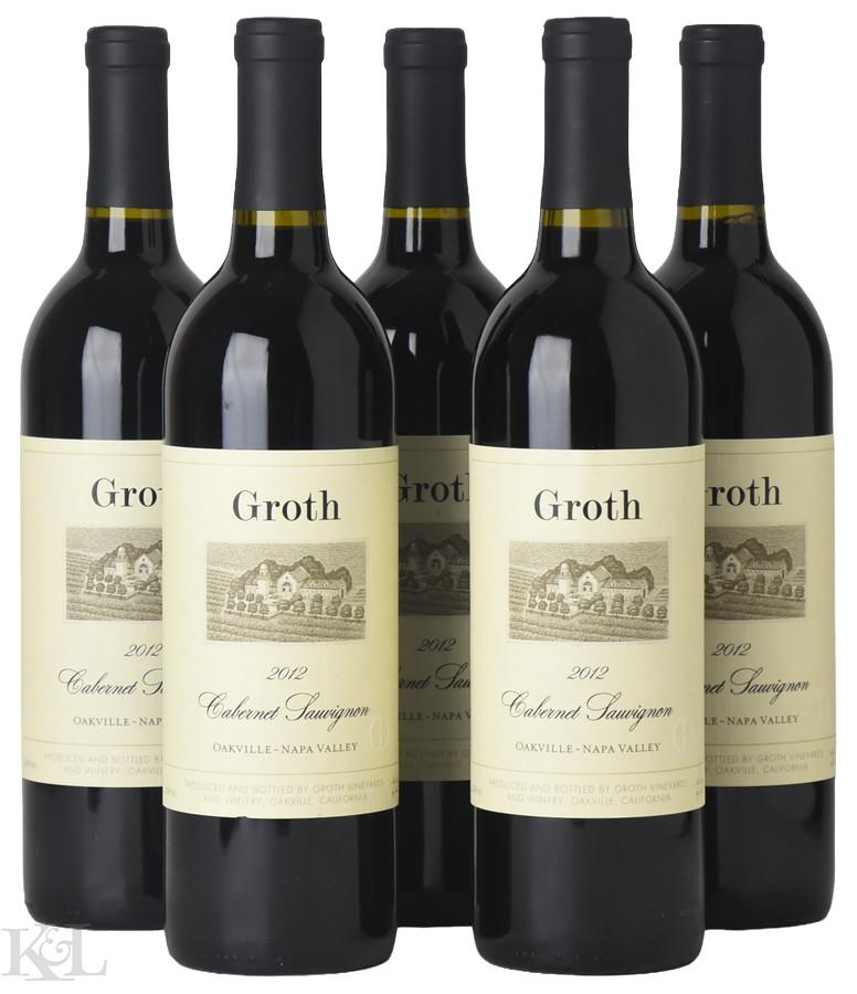 2012 Groth Oakville Cabernet Sauvignon